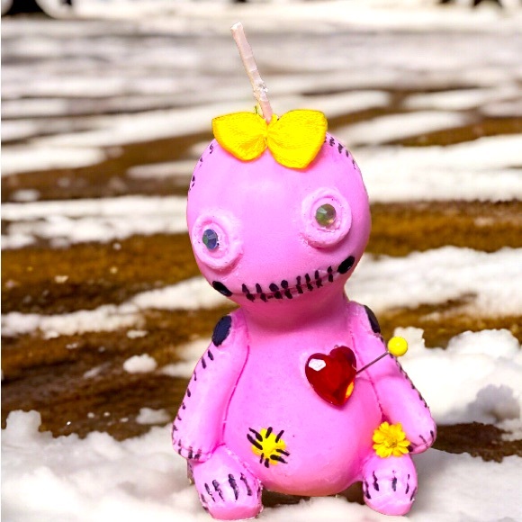 Voodoo Doll Aromatherapy Candle This is for 2 Dolls - Picture 5 of 7